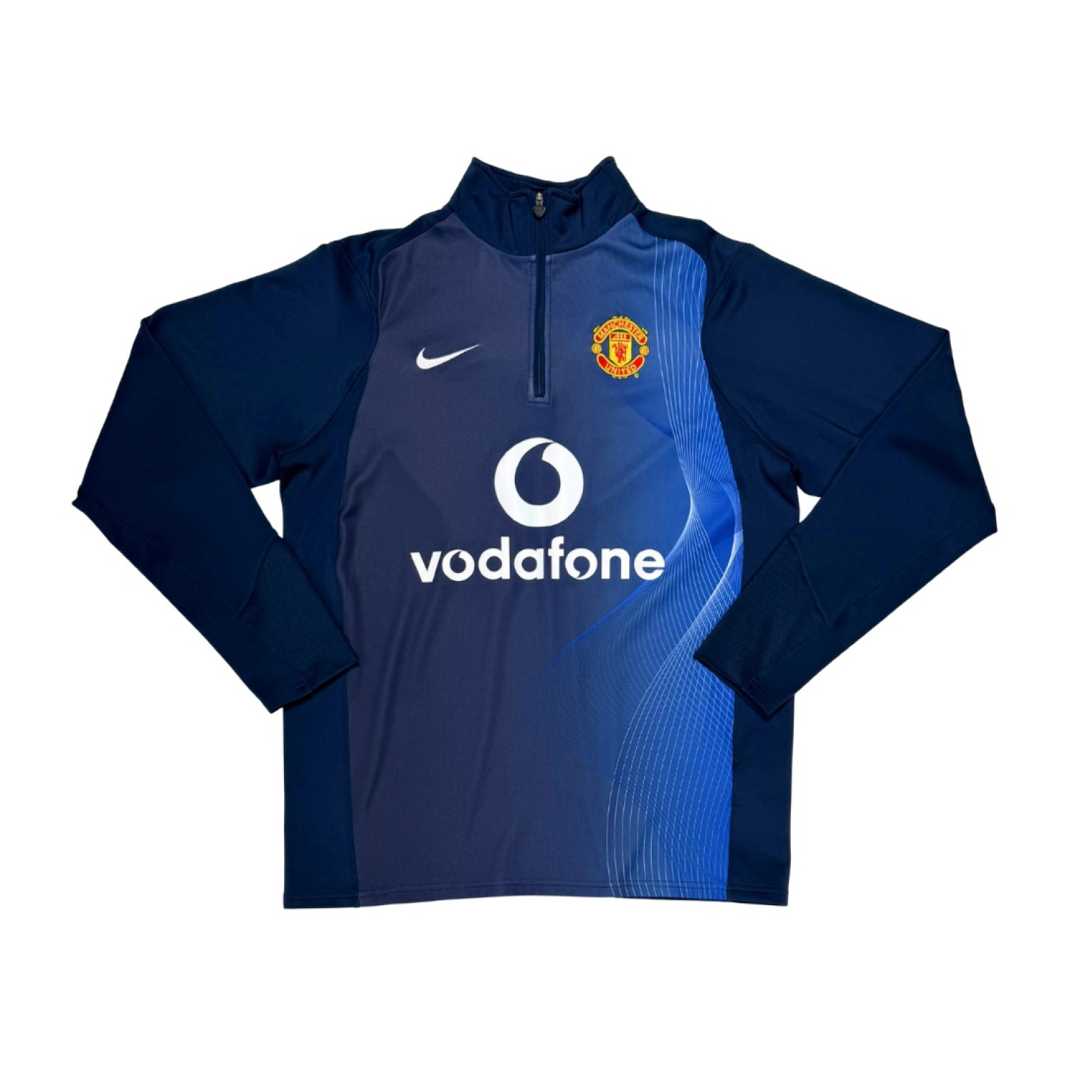 2005/06 Manchester United 1/4 Zip Top (M)