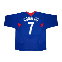 2005/06 Manchester United Away Kit - Cristiano Ronaldo LONG SLEEVED