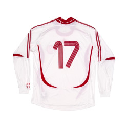 2006 Denmark Away Kit (XL) LONG SLEEVED *PLAYER VERSION*