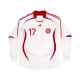 2006 Denmark Away Kit (XL) LONG SLEEVED *PLAYER VERSION*