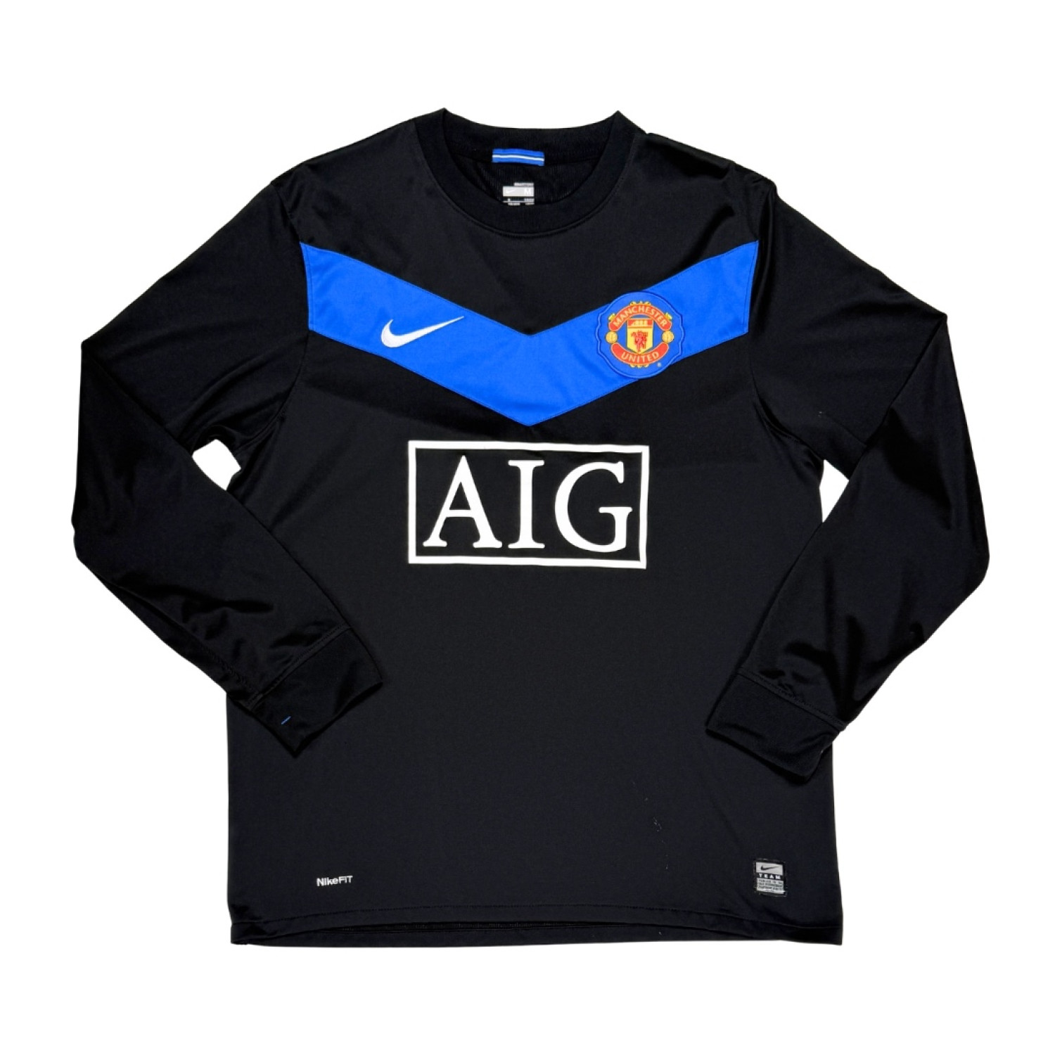 2009/10 Manchester United Away Kit (M) LONG SLEEVED