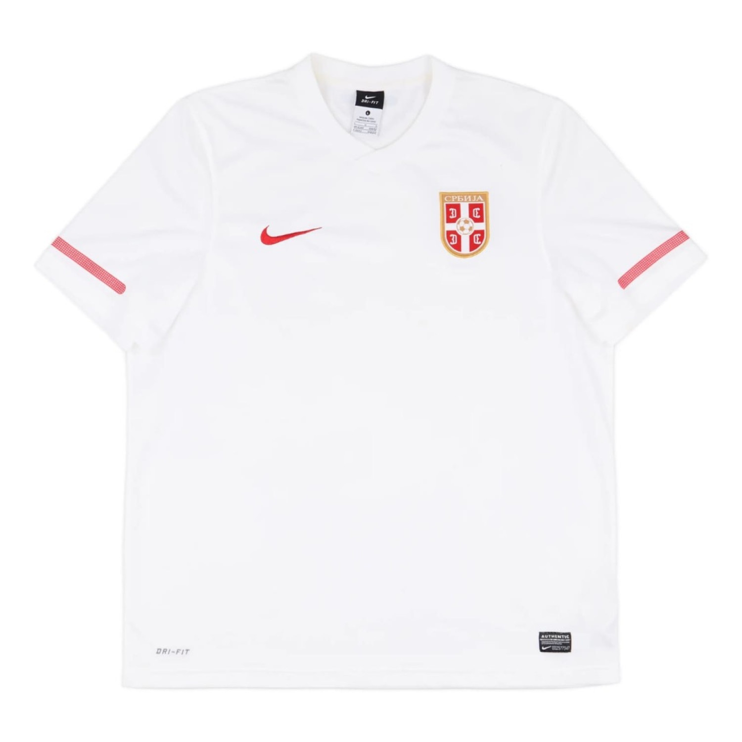 2010 Serbia Away Kit (L)