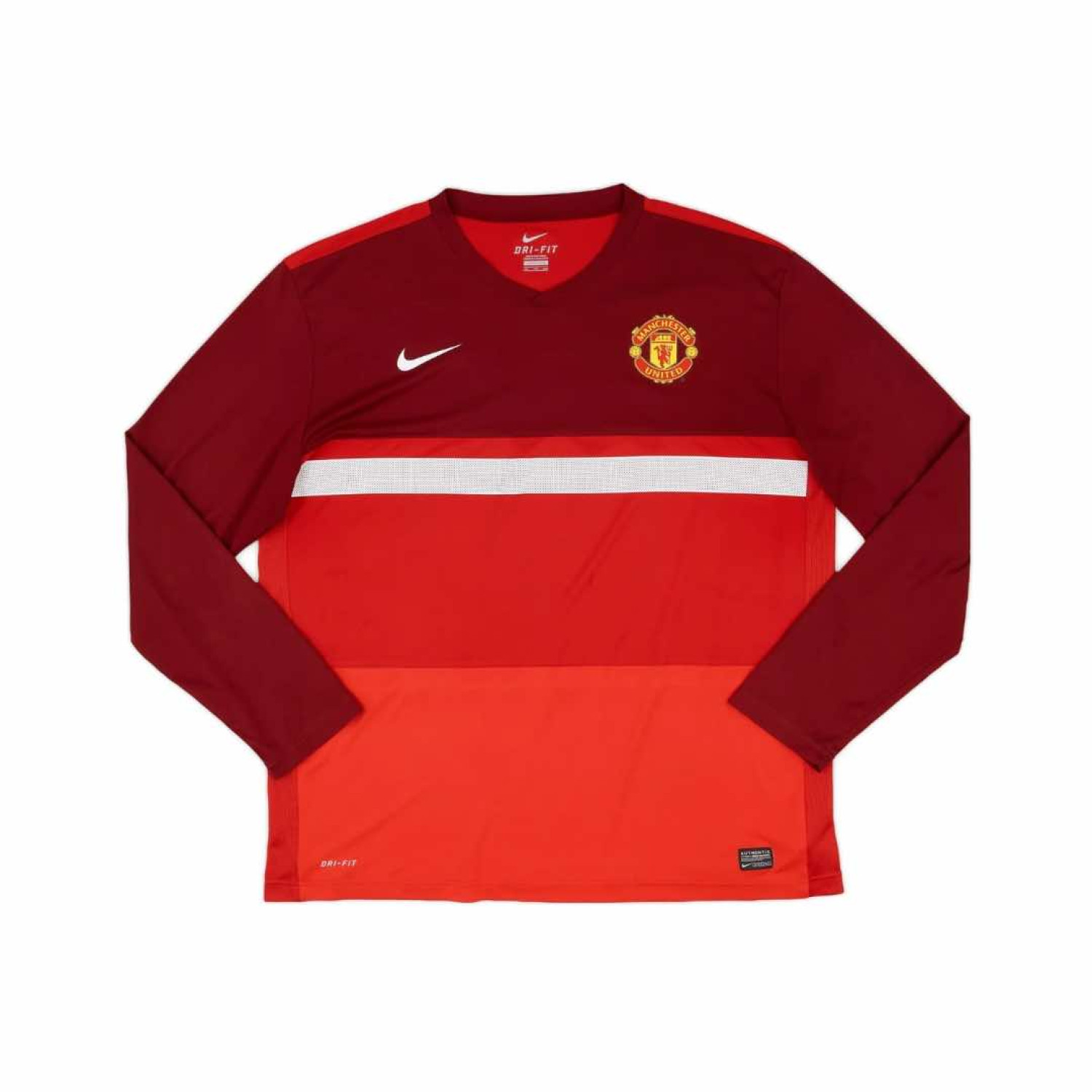 2011/12 Manchester United Training Kit (S) LONG SLEEVED