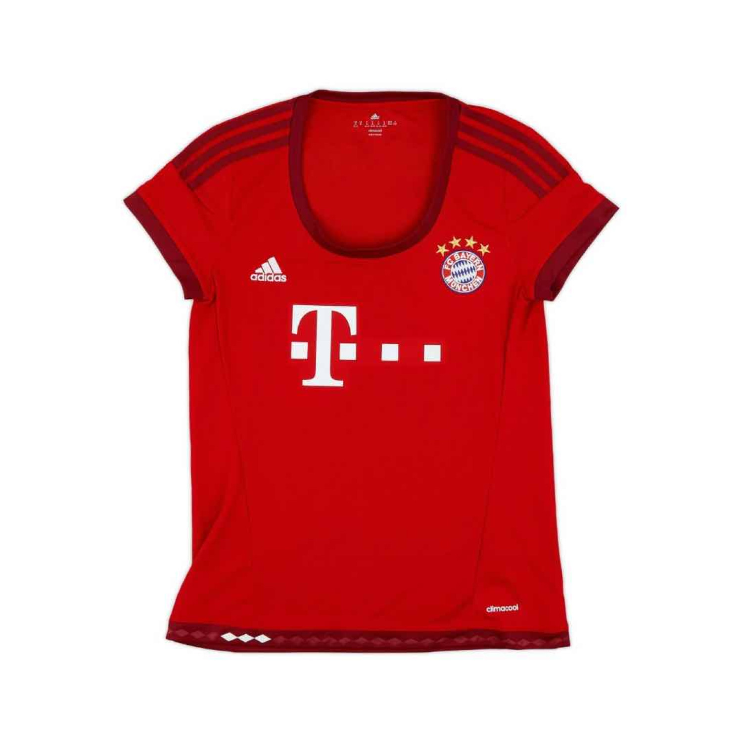 Women's 2015/16 Bayern Munich Home Kit (XS)