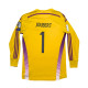 2016 Luxembourg Goalkeeper Away Kit (M) Jonathan Joubert LONG SLEEVED *PLAYER VERSION*