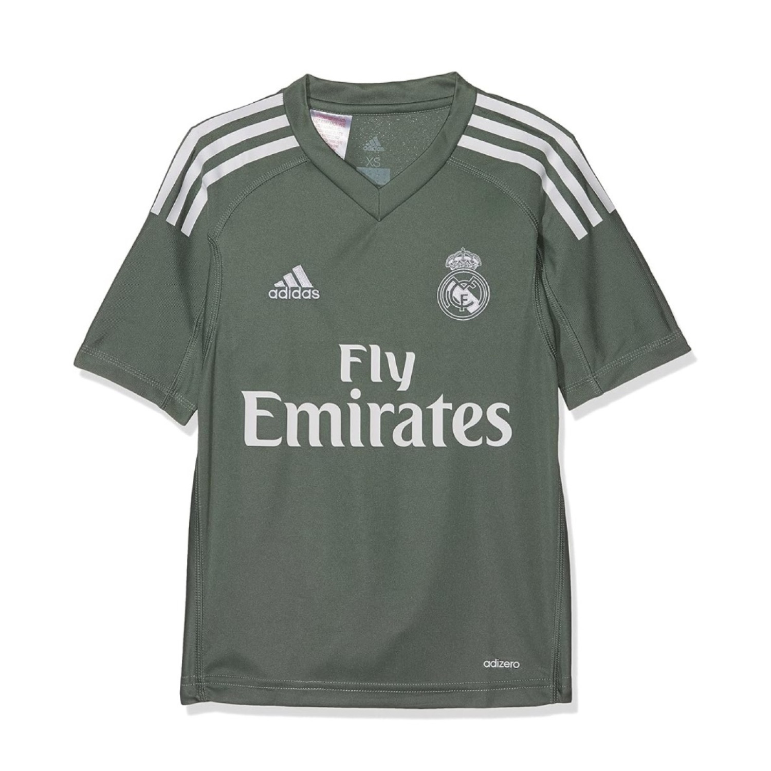 2017/18 Real Madrid Goalkeeper Home Kit (11-12Y / 147-152cm)