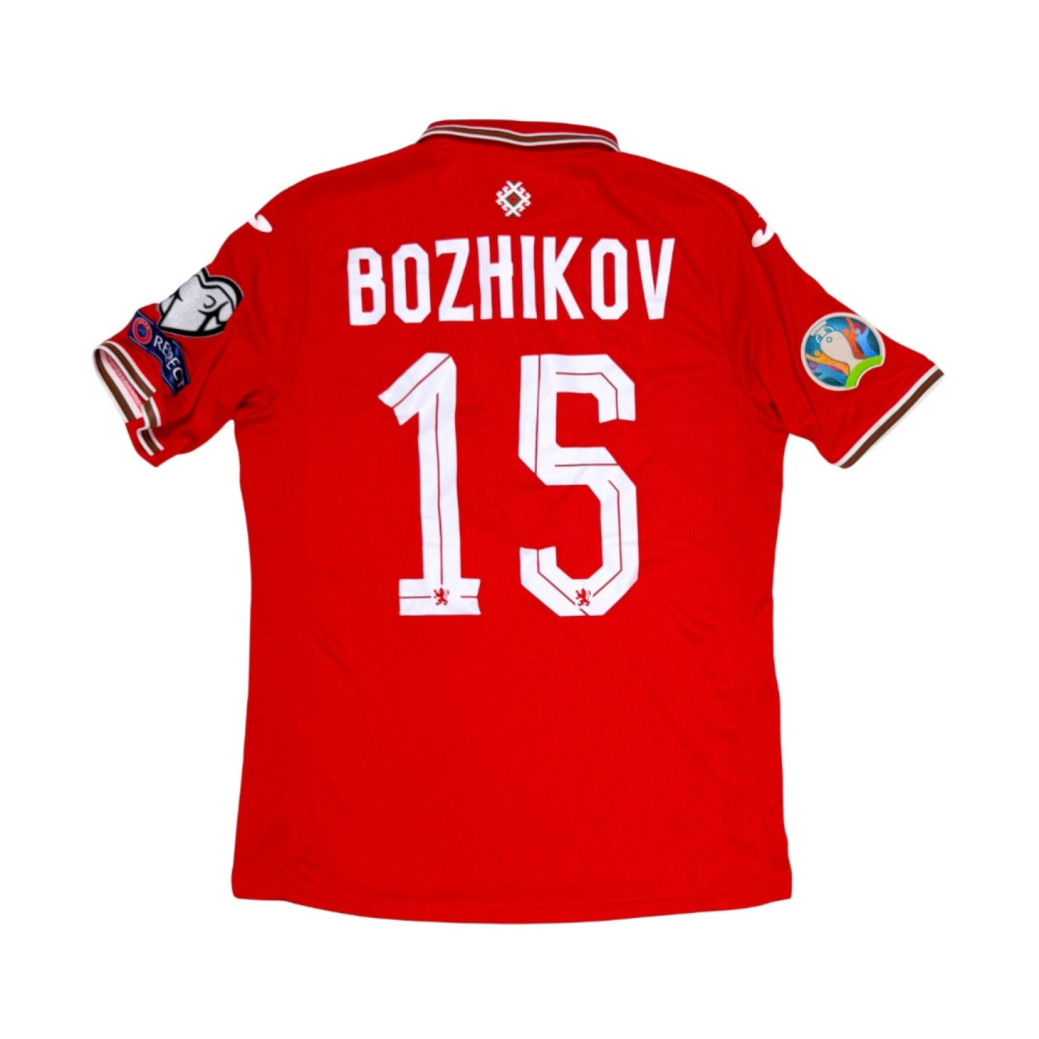 2018 Bulgaria Away Kit (L) Vasil Bozhikov MATCH-ISSUED