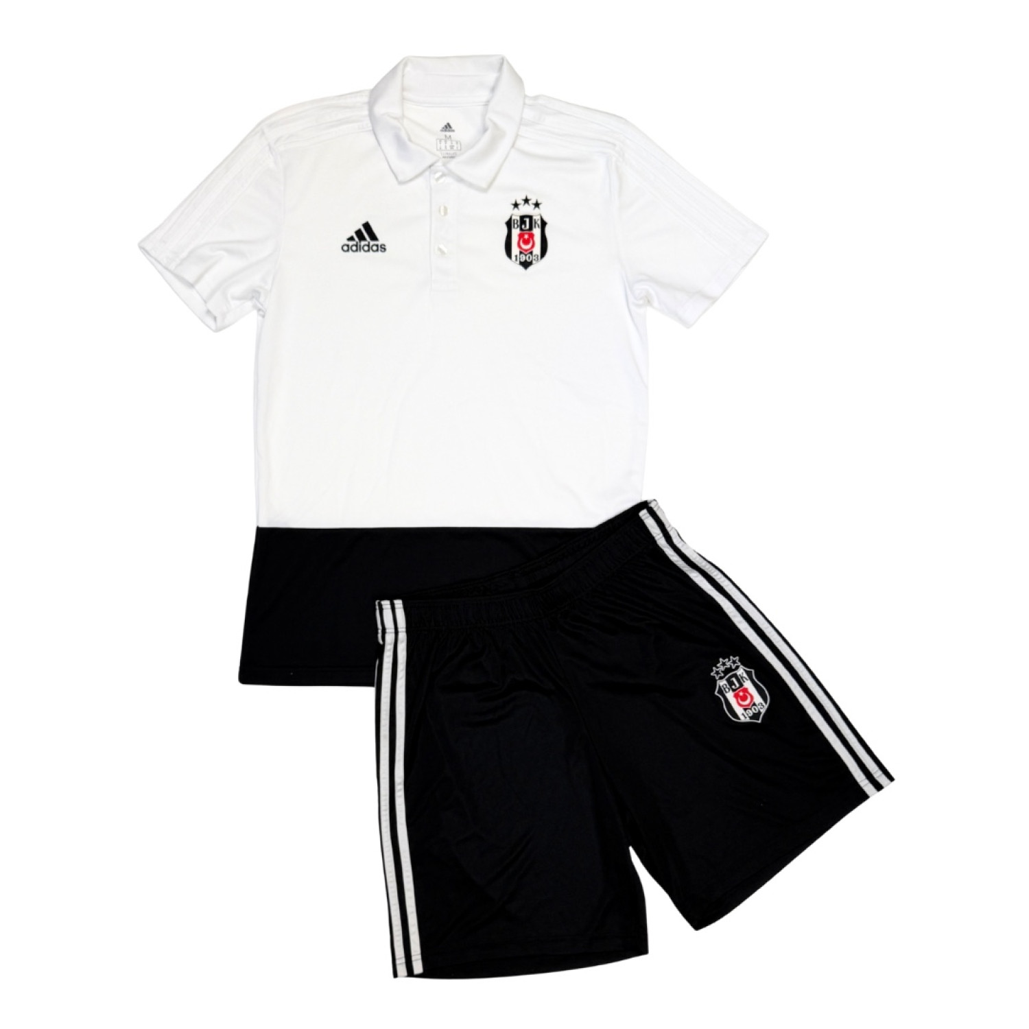2018/19 Besiktas Polo T-shirt + Shorts (M)