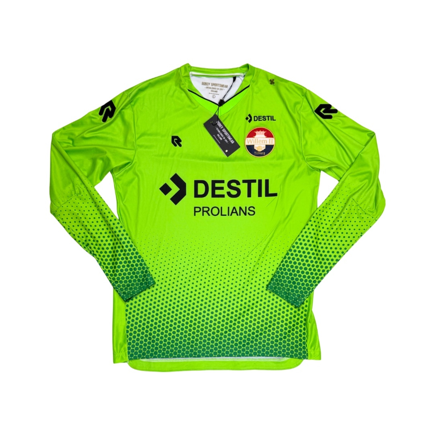 2019/20 Willem II Goalkeeper Home Kit (L) LONG SLEEVED BRAND NEW WITH TAGS