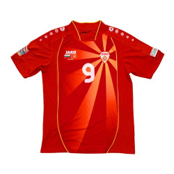 MATCH-ISSUED 2022 North Macedonia Home Kit (L) Aleksandar Trajkovski